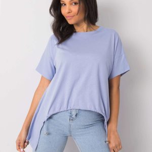 Wholesale Blue and purple t-shirt Alena RUE PARIS