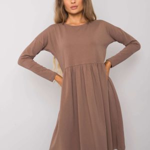 Wholesale Coffee dress Vega RUE PARIS