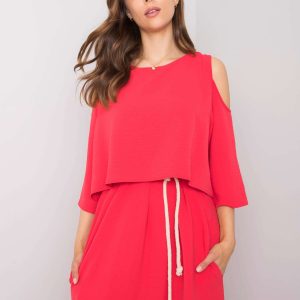 Wholesale Gilbert's raspberry maxi dress RUE PARIS