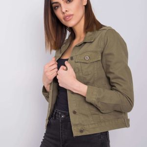 Wholesale Khaki denim jacket Kamari RUE PARIS