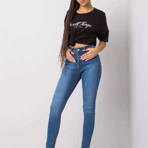 Wholesale Blue skinny jeans pants Gianna RUE PARIS