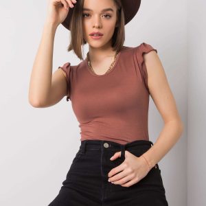 Wholesale Brown blouse Lottie RUE PARIS