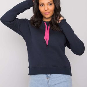 Wholesale Everleigh RUE PARIS navy blue hoodie