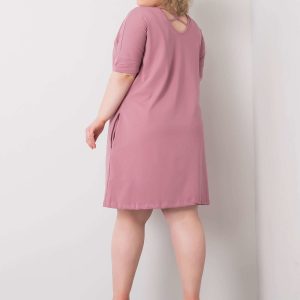 Wholesale Bellamy Plus Size Dirty Pink Dress