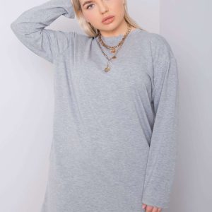 Wholesale Grey Giselle Plus Size Dress