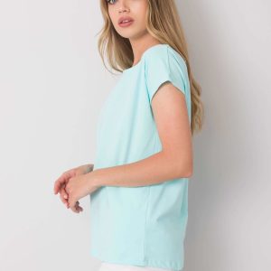 Wholesale Mint T-shirt solid color Nadia