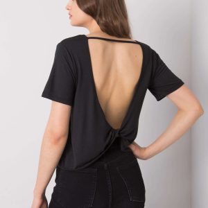 Wholesale Black casual blouse Giselle RUE PARIS