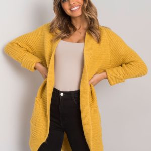 Wholesale Yellow Broadland RUE PARIS Knitted Cardigan